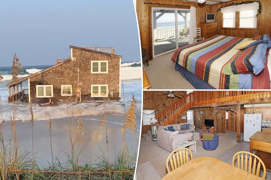 Inside the Outer Banks home bought in 2019 that collapsed into the ocean last week