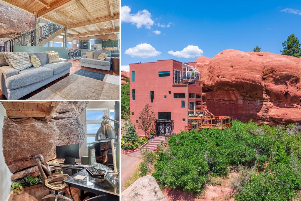 A Colorado home that looks straight out of "The Flintstones" is asking $989,000