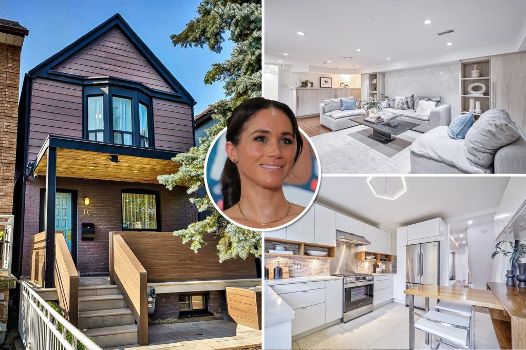 The Toronto home where Meghan Markle lived during the filming of 'Suits' lists for $1.39 million