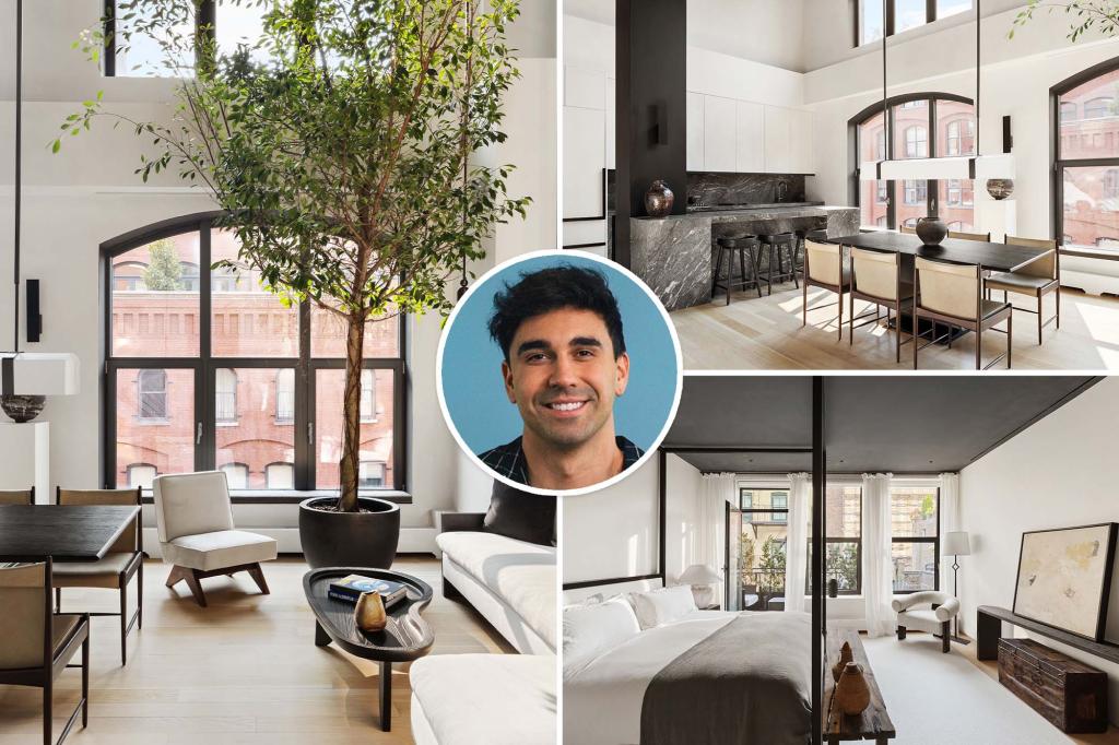 Tech entrepreneur lists his sleek Arch Digest-ready loft in NYC for $6.99M