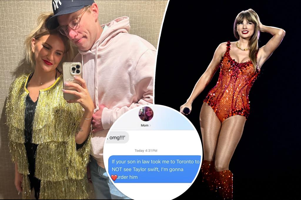 Influencer explodes after husband brings her to Toronto without Taylor Swift tickets: 'I'm going to kill her'