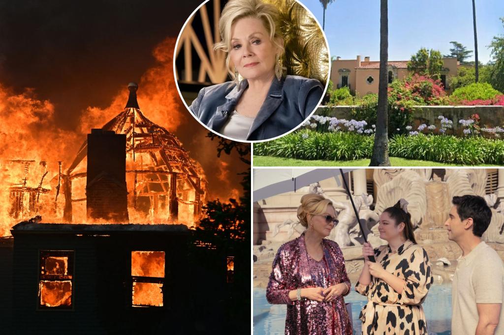 The stunning mansion from 'Hacks' is among the Hollywood landmarks destroyed by the LA fires