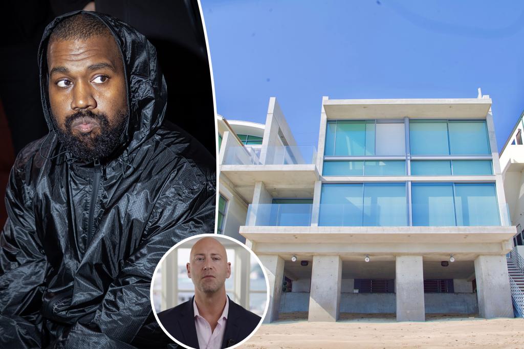 Kanye West's destroyed and abandoned Malibu mansion, worth $57 million, has survived the California wildfires.