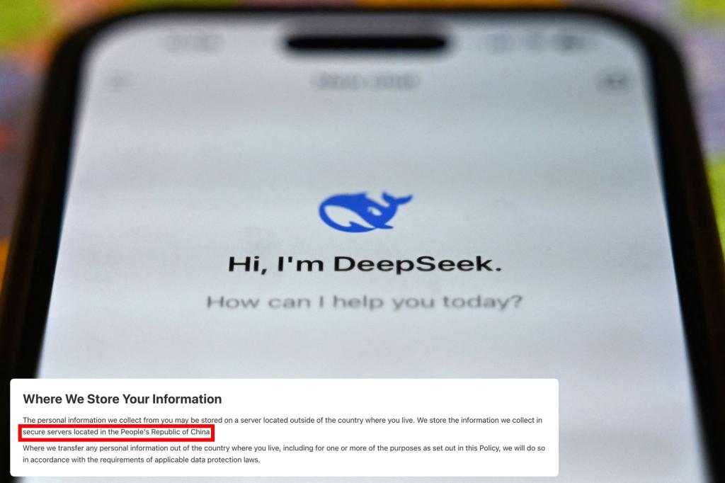 Deepseek He collects keys, IP addresses from users - and saves data in China